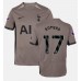 Maillot de foot Tottenham Hotspur Cristian Romero #17 Troisième vêtements 2023-24 Manches Courtes